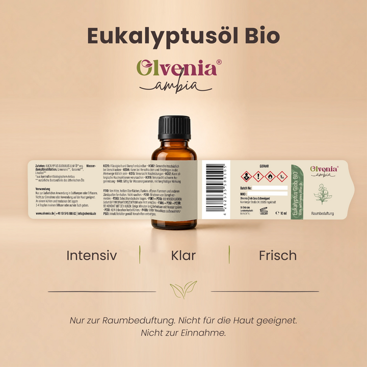 Eukalyptus globulus Bio – Olvenia Ambia
