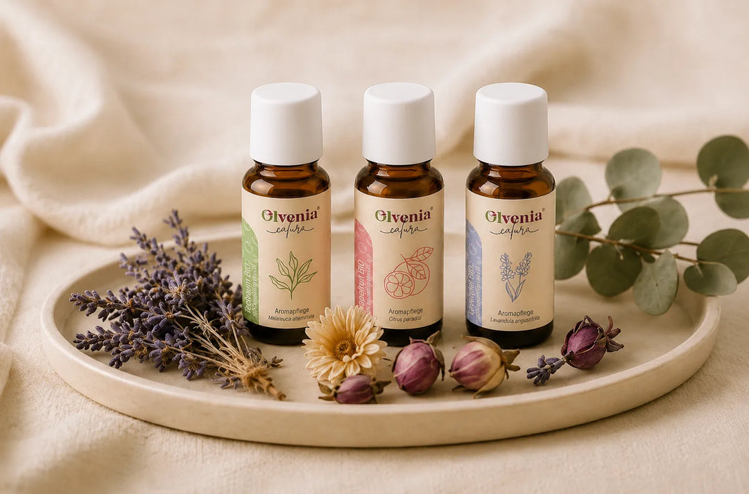 Ätherische Öle für Aromatherapie von Olvenia.