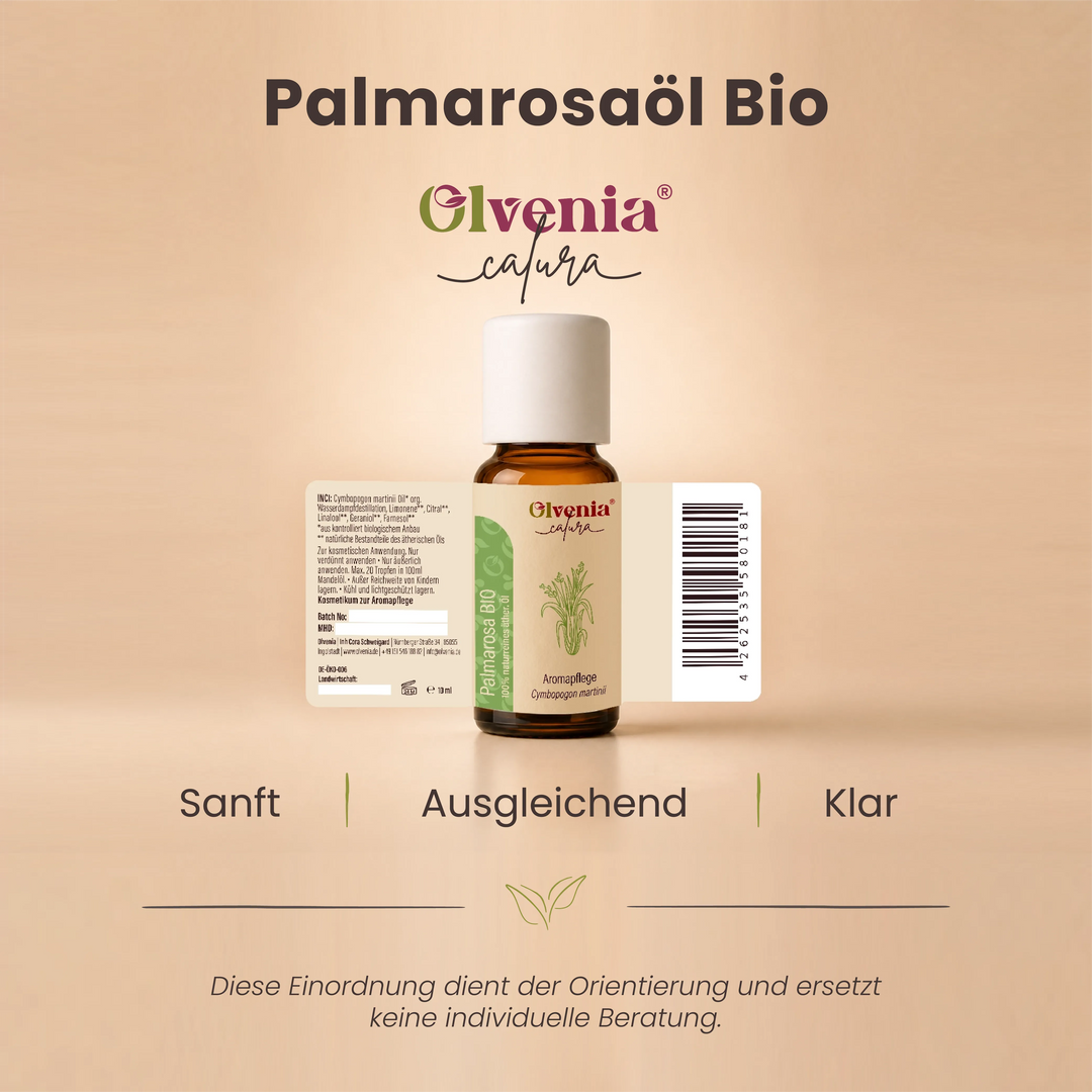 Palmarosaöl Bio – Olvenia Calura