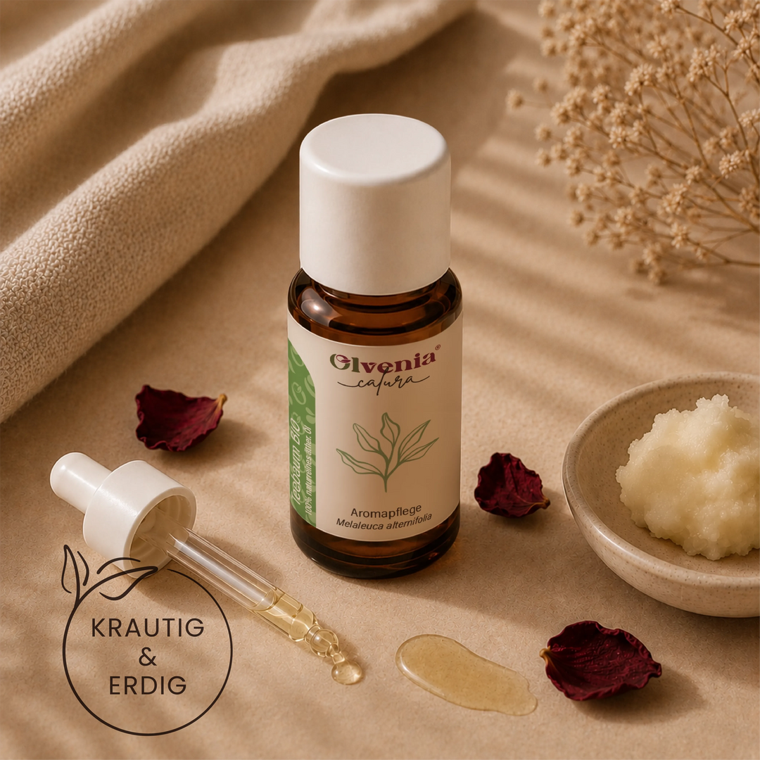 Teebaumöl Bio – Olvenia Calura