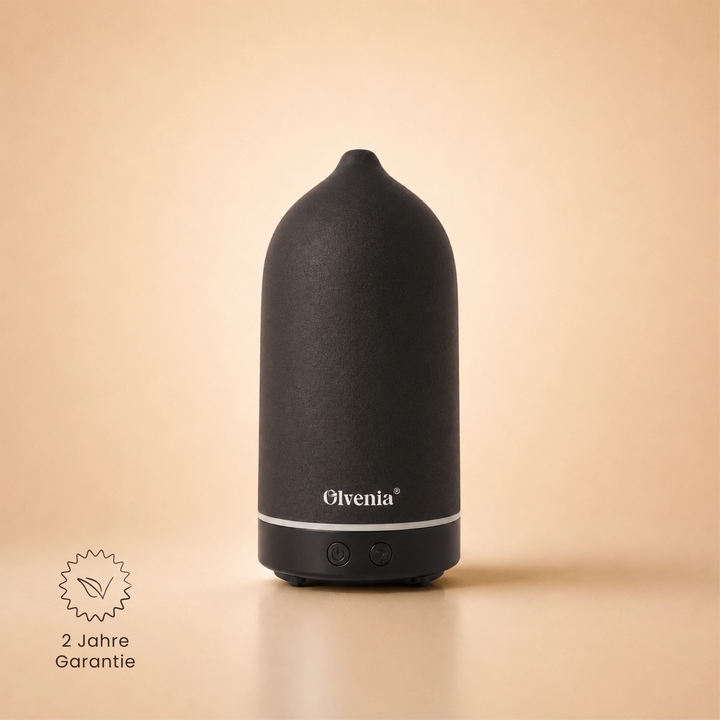Schwarz Keramik Ultraschall Diffuser Olvenia